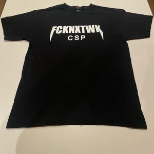 Fucknxtweek CSP Black T-Shirt